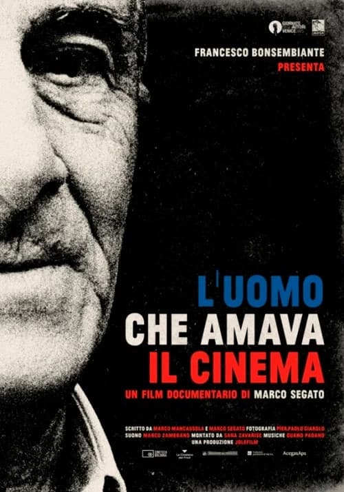 L'uomo che amava il cinema official trailer poster