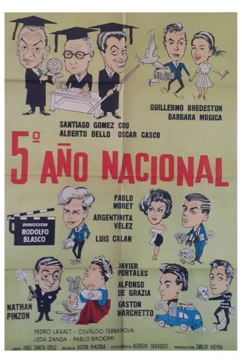 Last year of Nacional High School official trailer poster