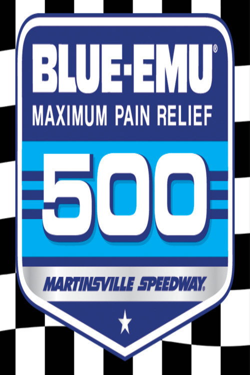 NASCAR Cup Series Martinsville Blue-Emu Maximum Pain Relief 500 official trailer poster