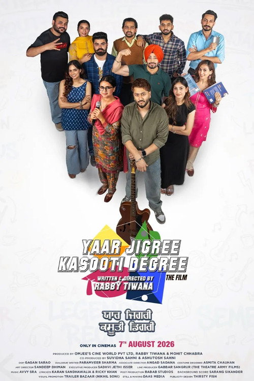 Yaar Jigree Kasooti Degree official trailer poster