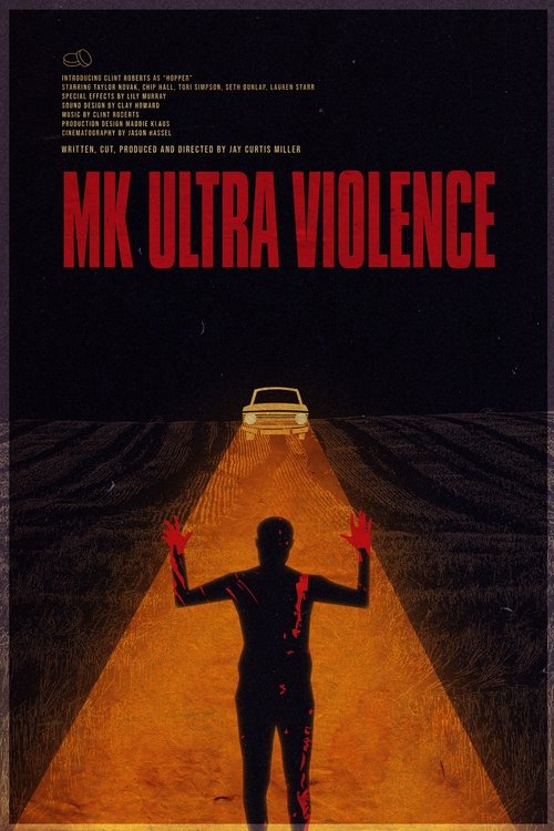 MK Ultra Violence official trailer poster