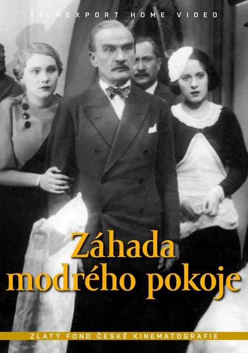 Záhada modrého pokoje official trailer poster