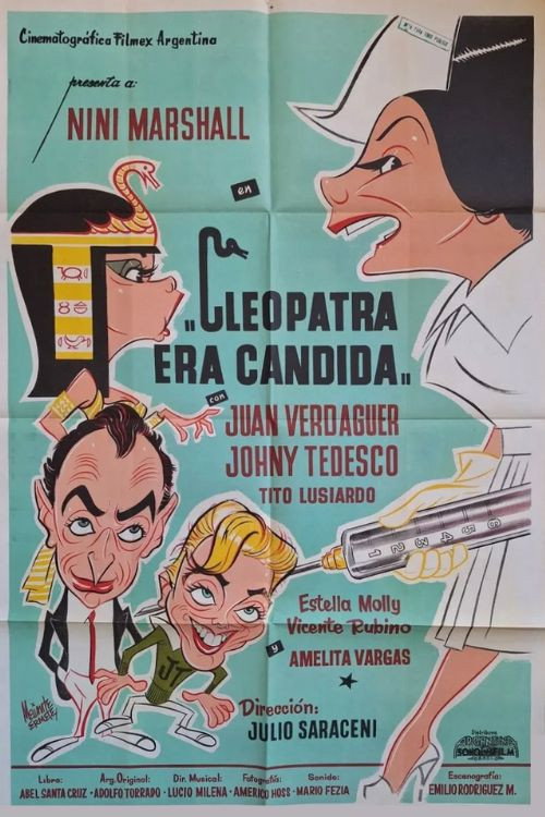 Cleopatra era Cándida official trailer poster