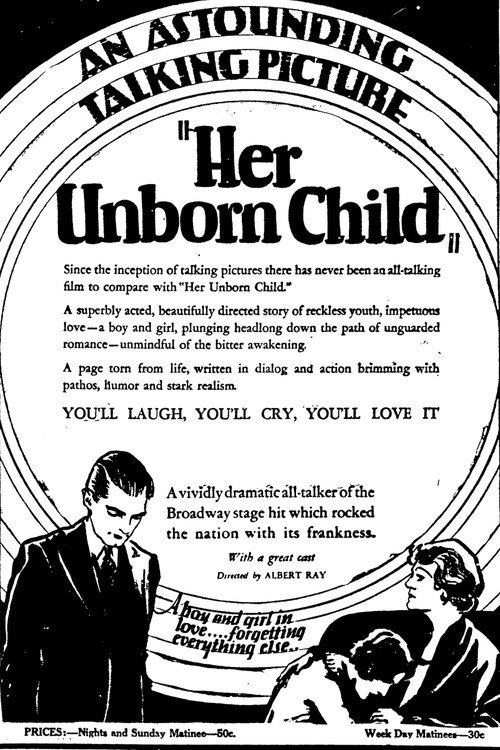 Her Unborn Child official trailer poster