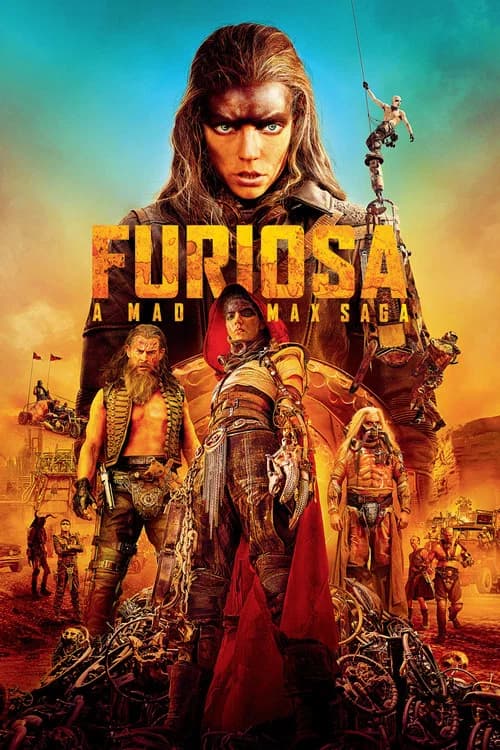 Furiosa: A Mad Max Saga official trailer poster