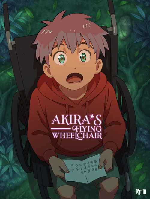 Akira's Flying Wheelchair official trailer poster