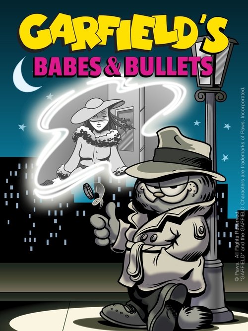 Garfield's Babes and Bullets official trailer poster