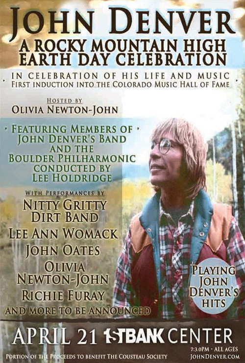 John Denver Rocky Mountain High An Earth Day Concert official trailer poster