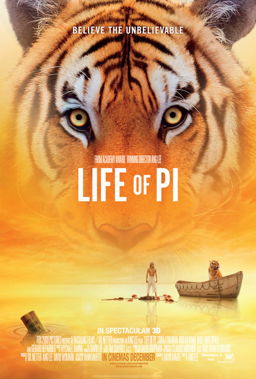 Life of Pi: A Filmmaker's Epic Journey official trailer poster