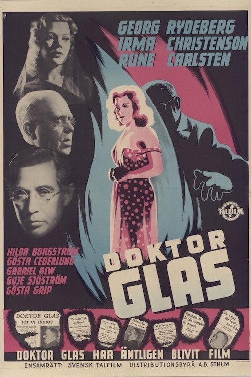 Doktor Glas official trailer poster