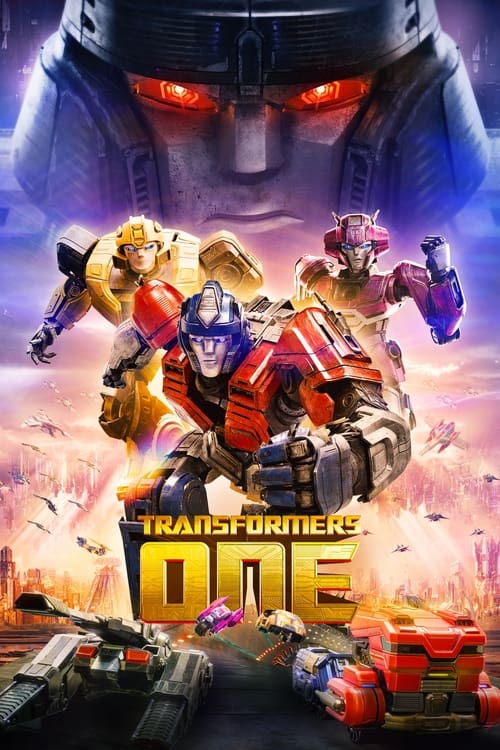 Transformers One official trailer poster