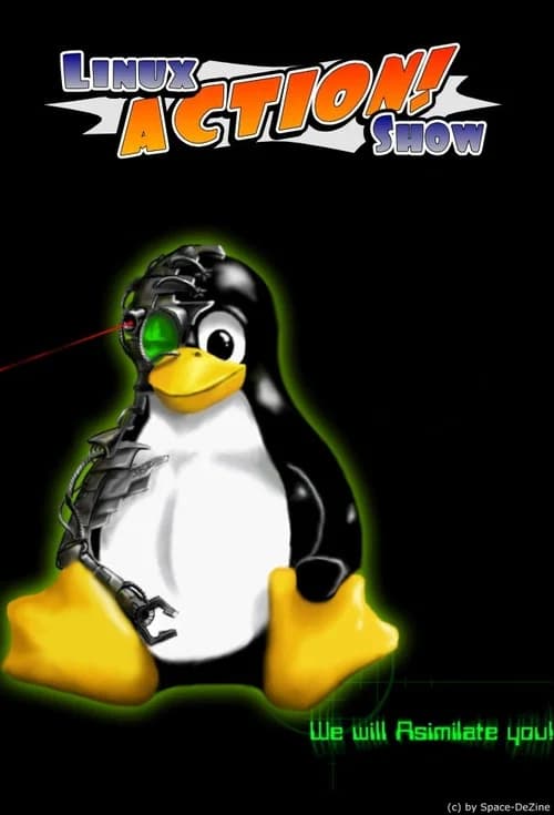 The Linux Action Show! official trailer poster