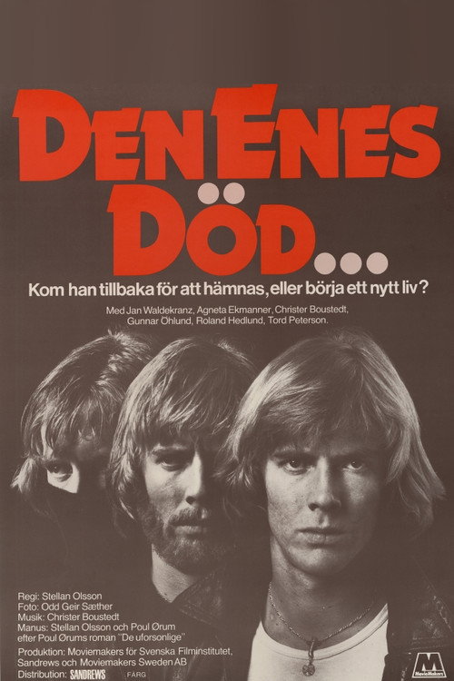 Den enes död official trailer poster