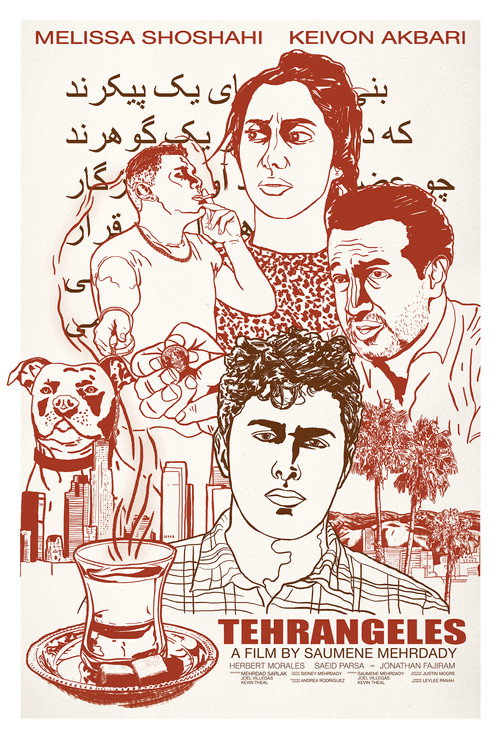 Tehrangeles official trailer poster