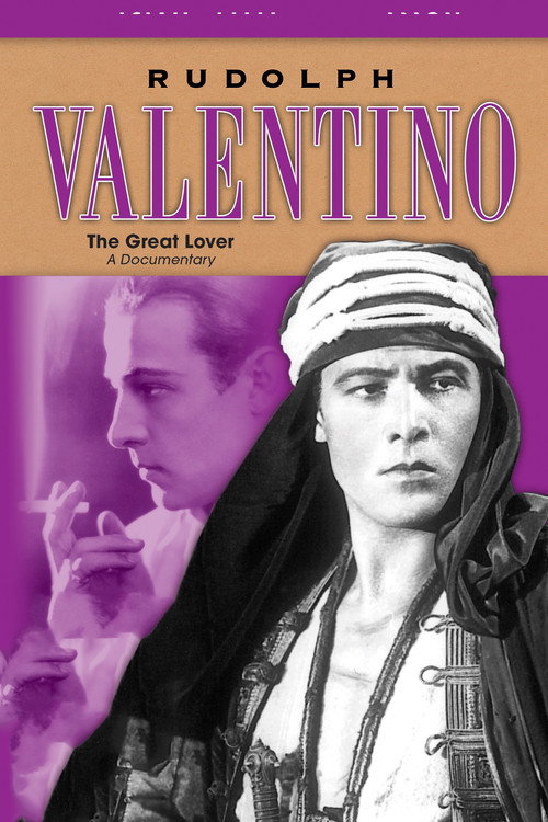 Rudolph Valentino: The Great Lover official trailer poster