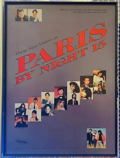 Paris By Night 15 official trailer poster