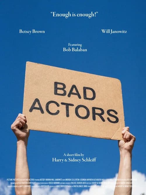 Bad Actors official trailer poster