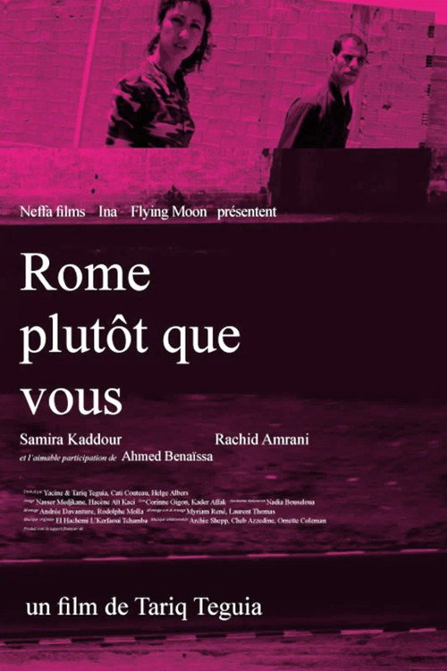 Rome Rather Than You official trailer poster