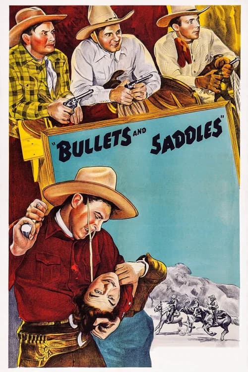 Bullets and Saddles official trailer poster