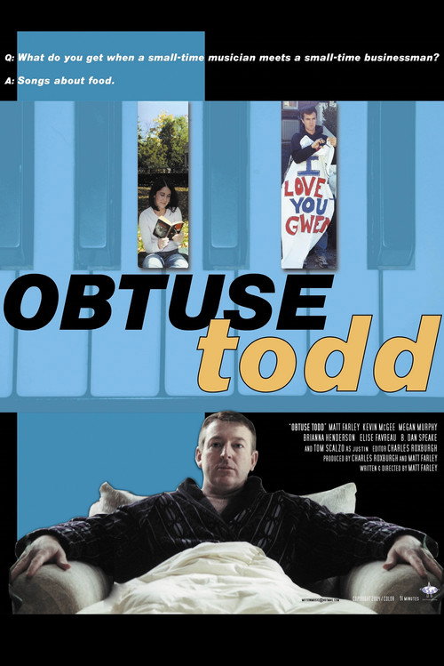 Obtuse Todd official trailer poster