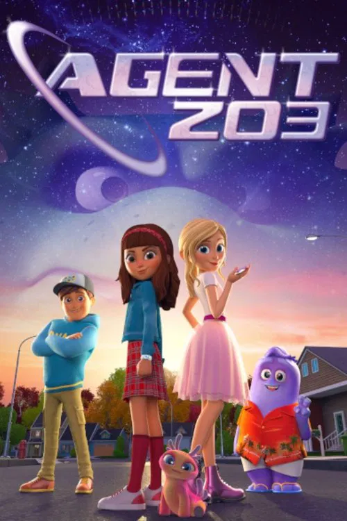 Agent 203 official trailer poster