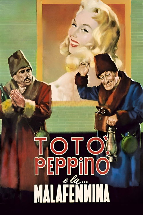 Toto, Peppino, and the Hussy official trailer poster