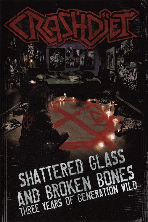 Crashdïet - Shattered Glass And Broken Bones: Three Years Of Generation Wild official trailer poster