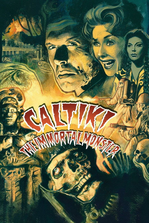 Caltiki, the Immortal Monster official trailer poster