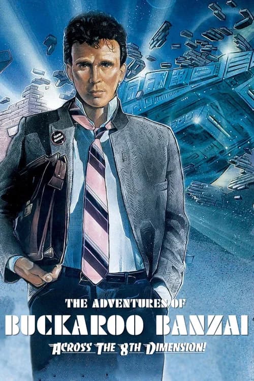 The Adventures of Buckaroo Banzai Across the 8th Dimension official trailer poster