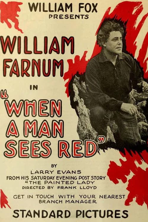 When a Man Sees Red official trailer poster