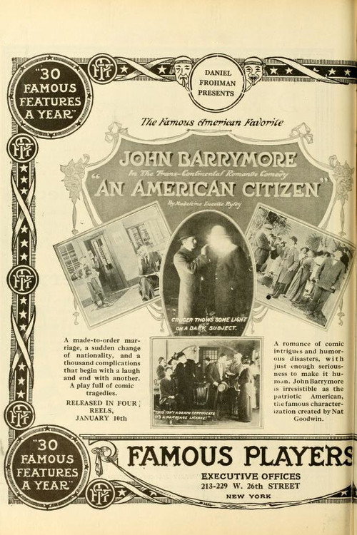 An American Citizen official trailer poster