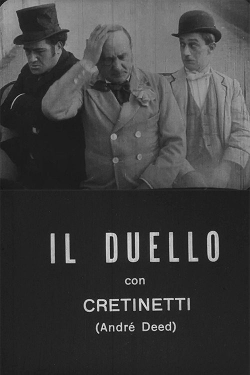 Cretinetti cerca un duello official trailer poster