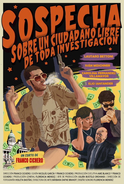 Sospecha sobre un ciudadano libre de toda investigación official trailer poster