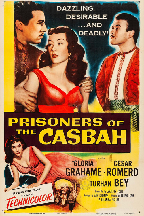 Prisoners of the Casbah official trailer poster