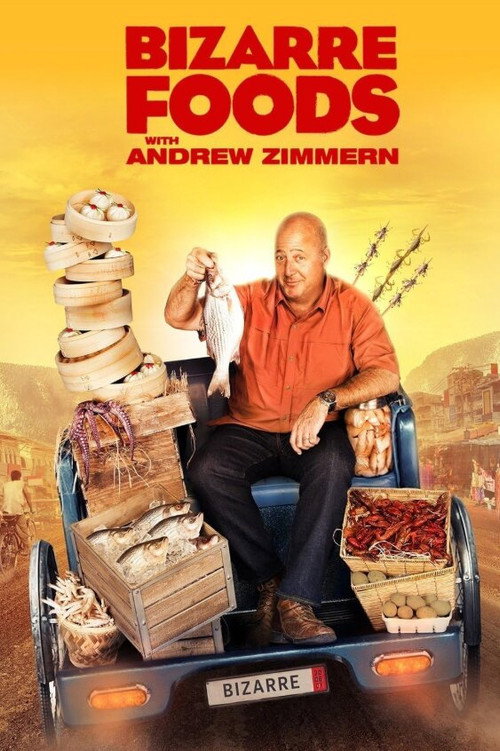 Bizarre Foods with Andrew Zimmern official trailer poster