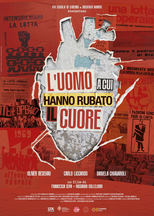 L’uomo a cui hanno rubato il cuore official trailer poster