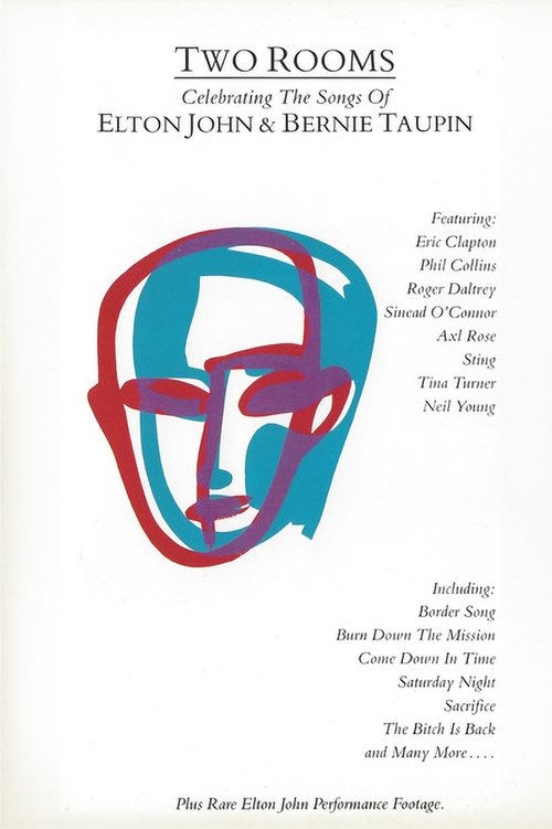Two Rooms: A Tribute to Elton John & Bernie Taupin official trailer poster