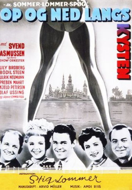 Op og ned langs kysten official trailer poster