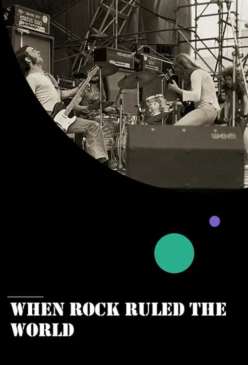 When Rock Ruled the World official trailer poster