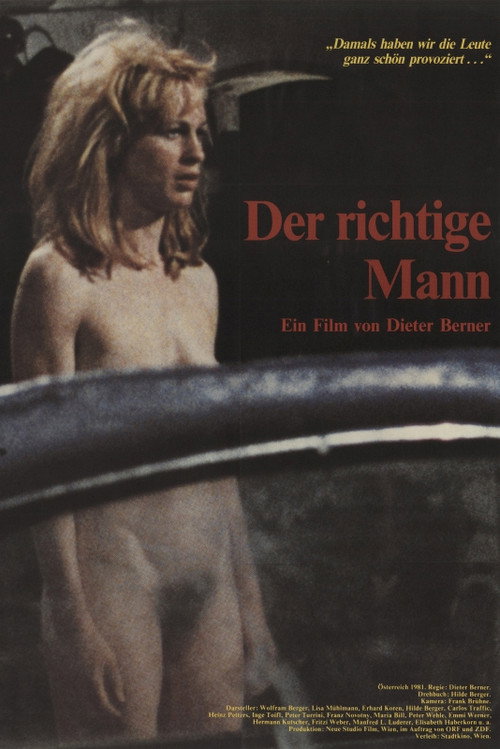 Der richtige Mann official trailer poster