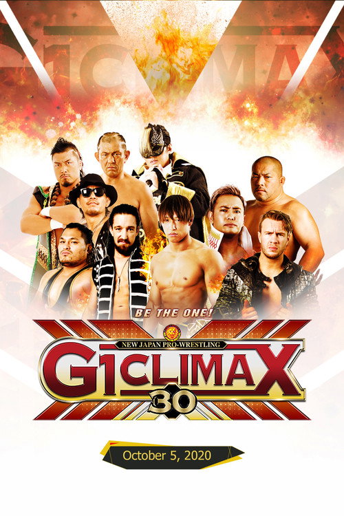 NJPW G1 Climax 30: Day 9 official trailer poster