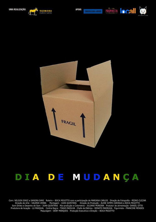 Dia de mudança official trailer poster