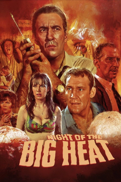 Night of the Big Heat official trailer poster