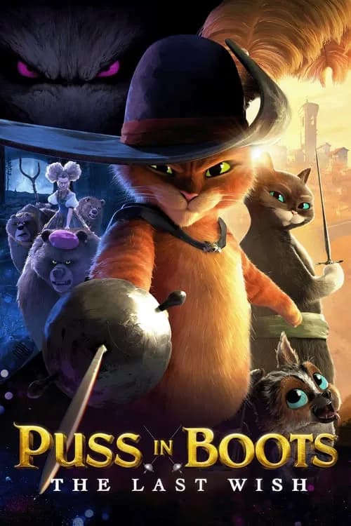 Puss in Boots: The Last Wish official trailer poster