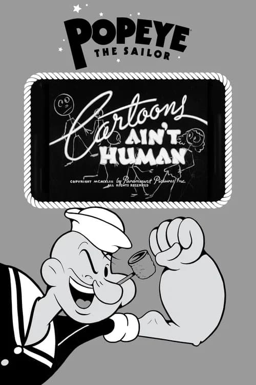 Cartoons Ain't Human official trailer poster