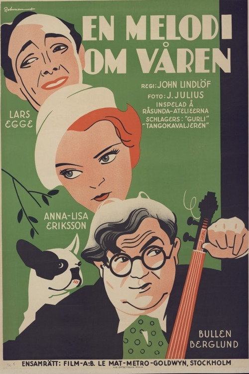 En melodi om våren official trailer poster