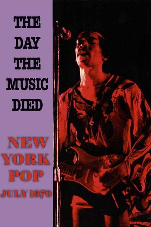 Jimi Hendrix: The Day the Music Died - New York Pop official trailer poster
