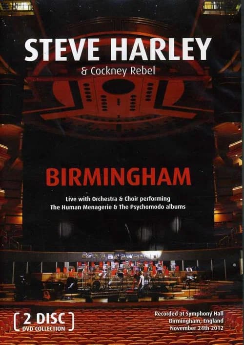 Steve Harley & Cockney Rebel: Birmingham - Live With Orchestra & Choir official trailer poster