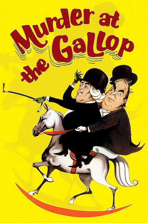 Murder at the Gallop official trailer poster