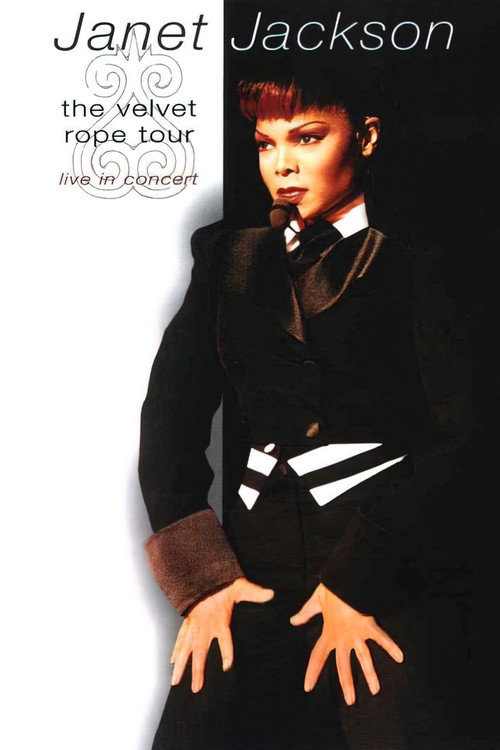 Janet Jackson: The Velvet Rope Tour official trailer poster